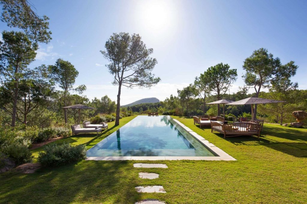 Ibiza villa with pool